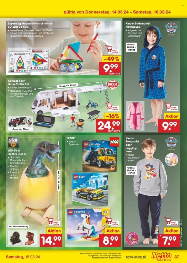 Netto Marken-Discount Prospekte  - 11.03.2024 - 16.03.2024. Seite 45