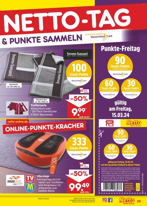 Netto Marken-Discount Prospekte  - 11.03.2024 - 16.03.2024. Seite 47