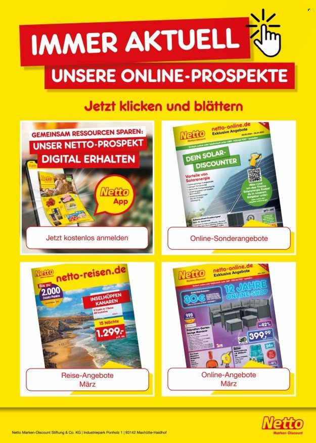 Netto Marken-Discount Prospekte  - 11.03.2024 - 16.03.2024. Seite 50