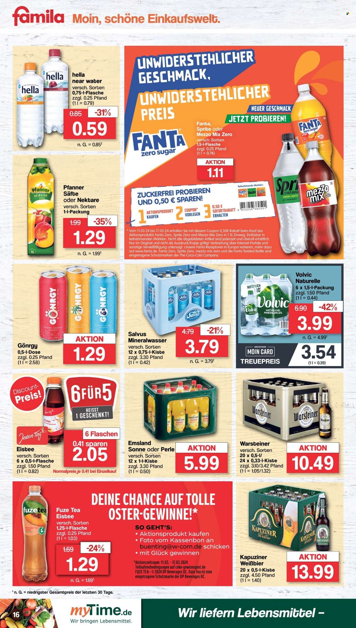 famila Prospekte  - 11.03.2024 - 16.03.2024. Seite 16