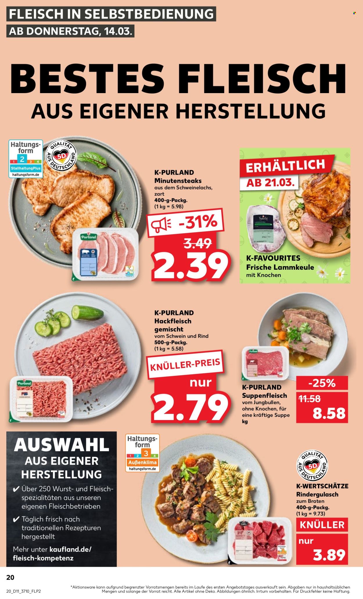 Kaufland Prospekte  - 14.03.2024 - 20.03.2024. Seite 20