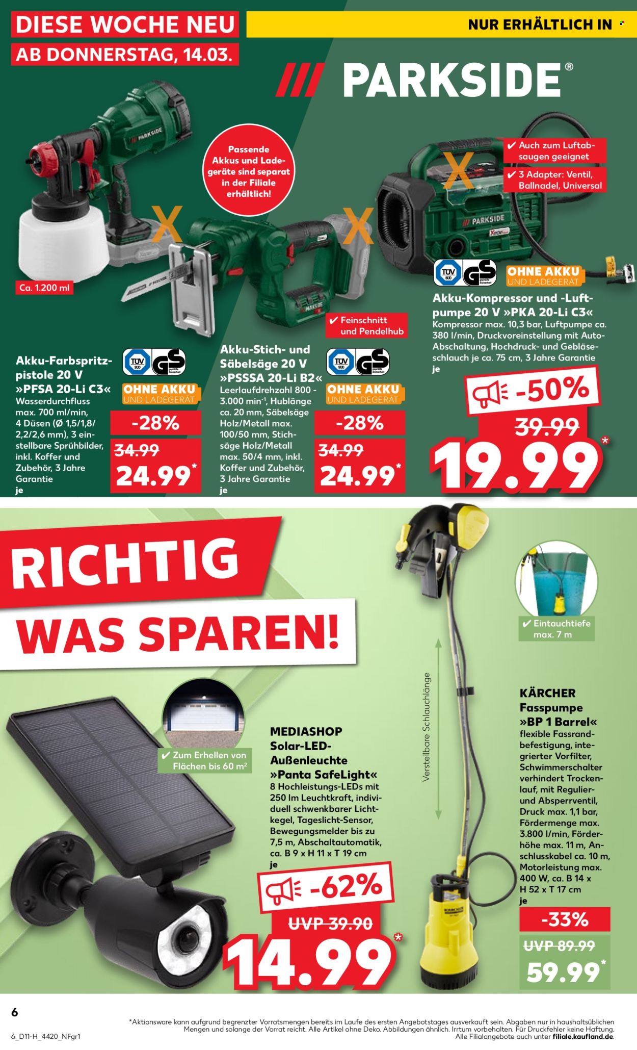 Kaufland Prospekte  - 14.03.2024 - 20.03.2024. Seite 6