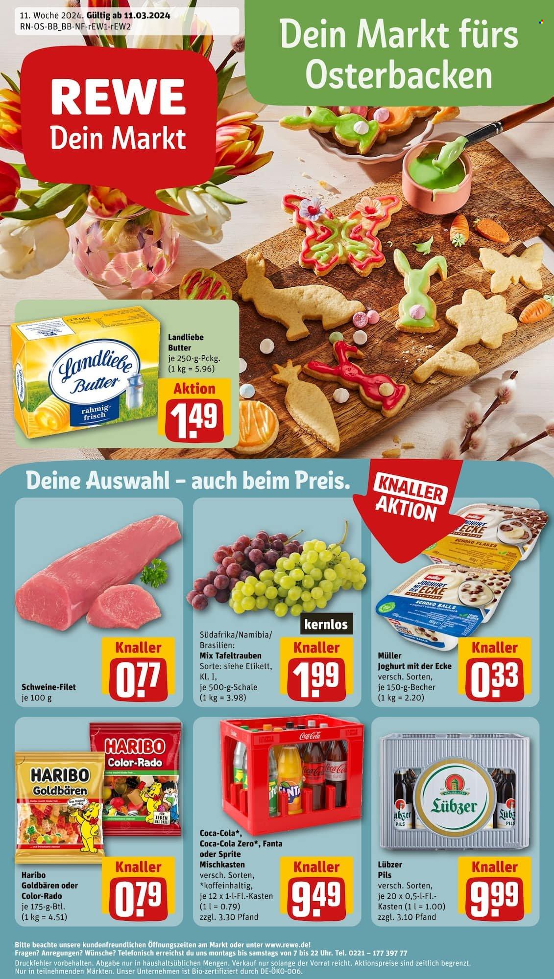 REWE Prospekte  - 11.03.2024 - 16.03.2024. Seite 1