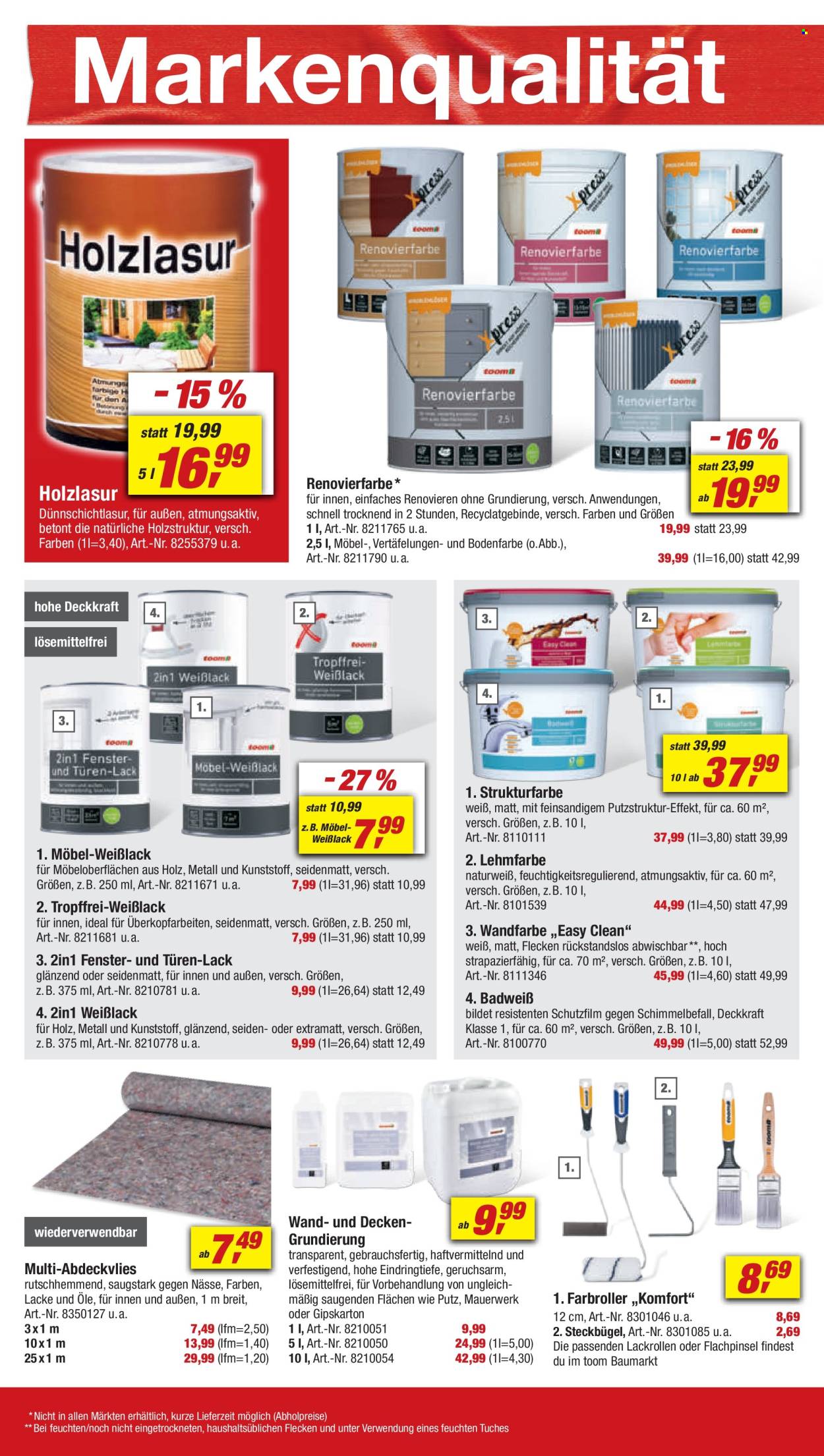toom Baumarkt Prospekte  - 16.03.2024 - 22.03.2024. Seite 18