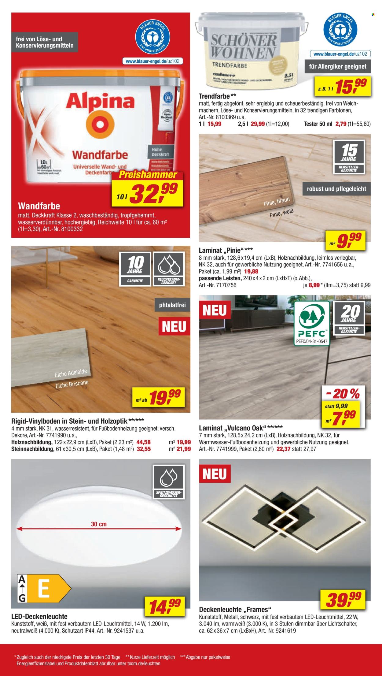 toom Baumarkt Prospekte  - 16.03.2024 - 22.03.2024. Seite 20