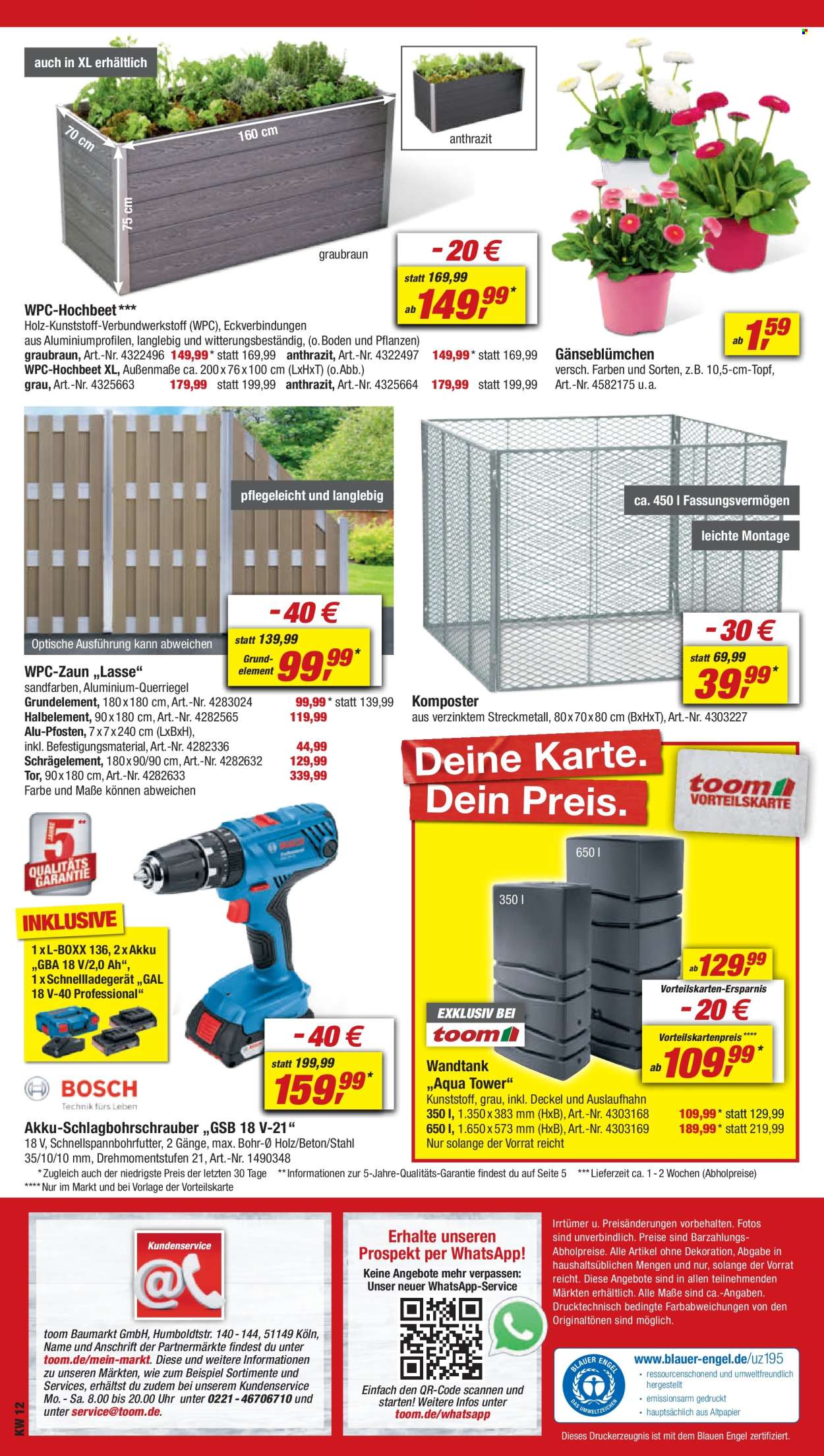 toom Baumarkt Prospekte  - 16.03.2024 - 22.03.2024. Seite 30