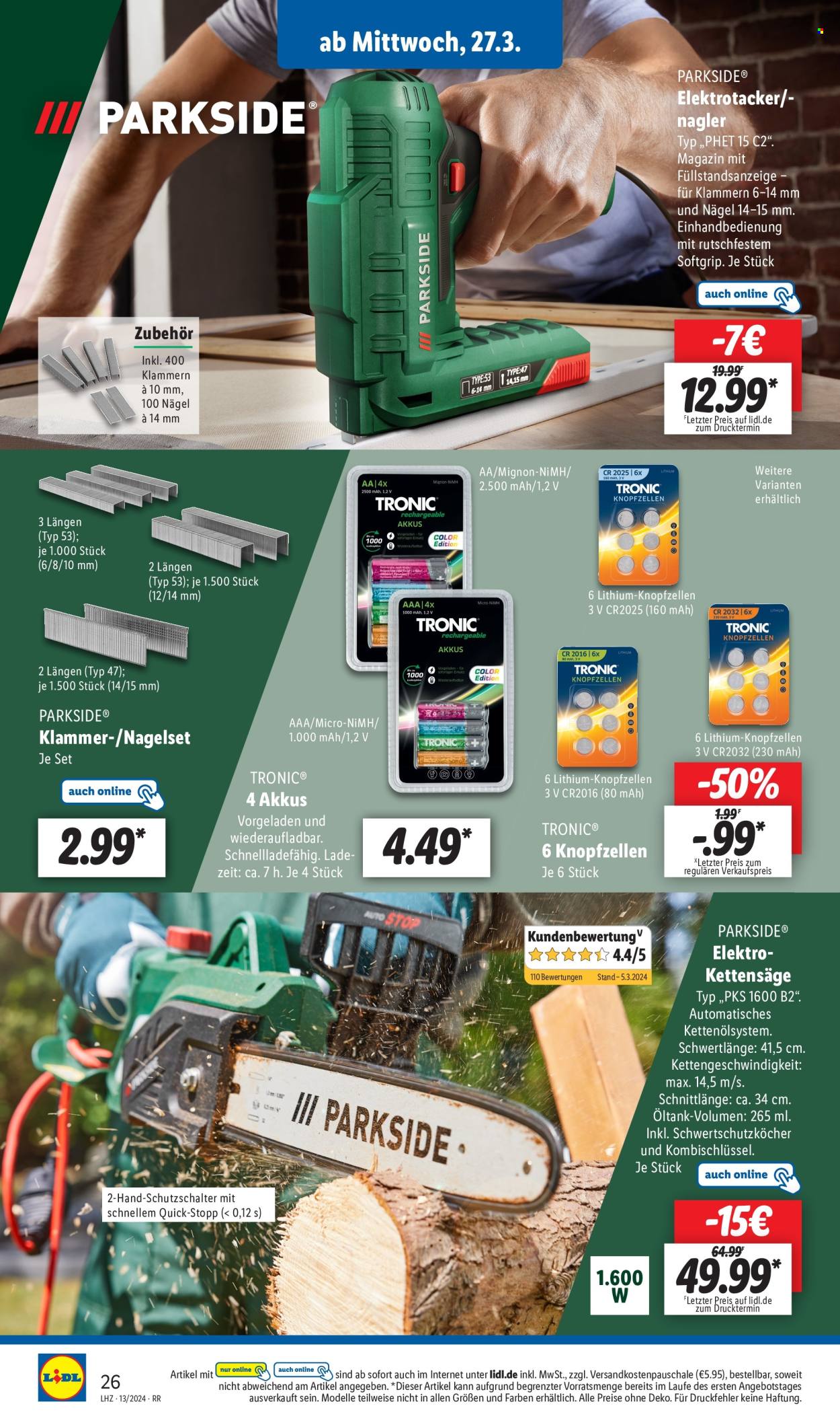 Lidl Prospekte  - 25.03.2024 - 30.03.2024. Seite 14