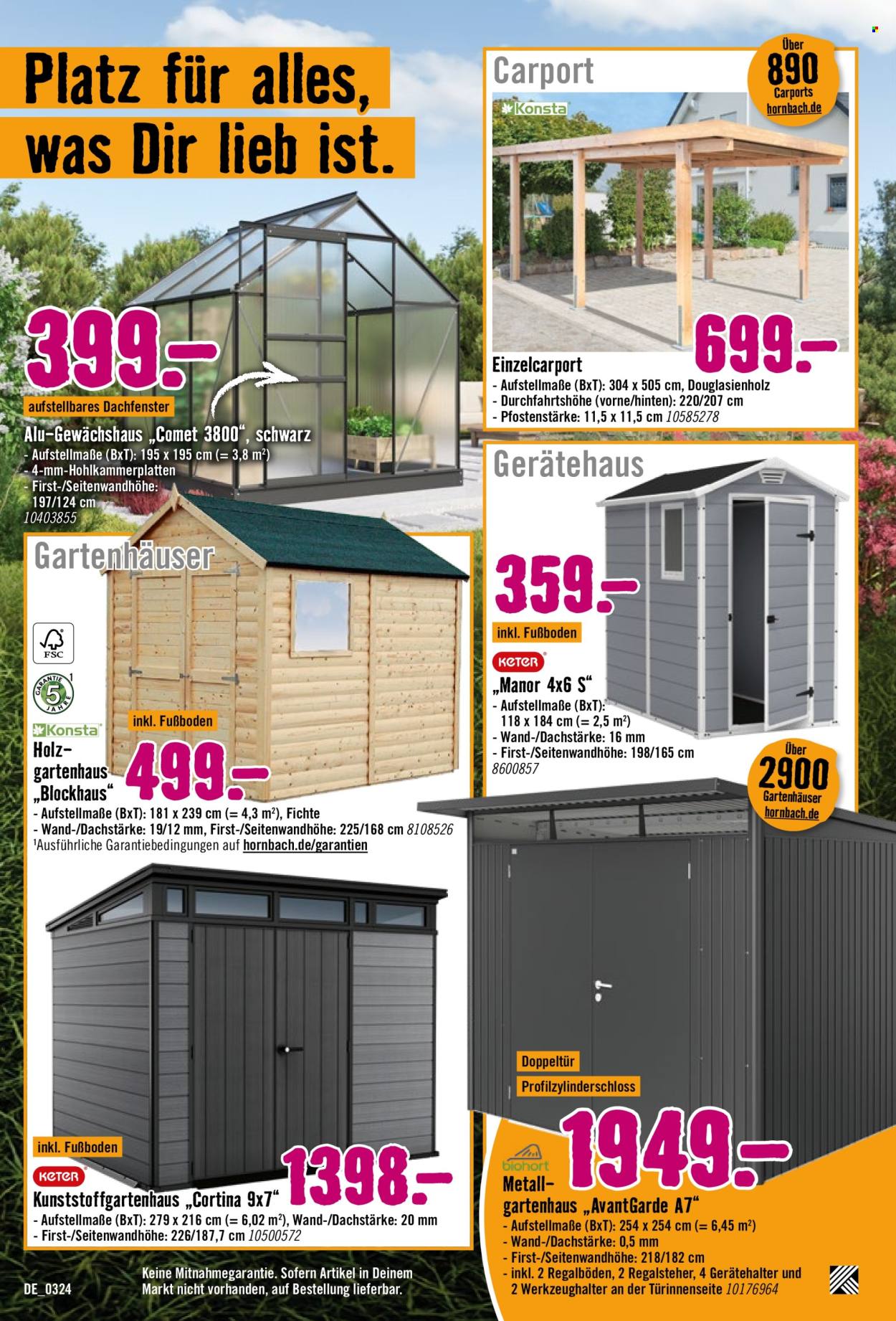 Hornbach Prospekte  - 13.03.2024 - 10.04.2024. Seite 9