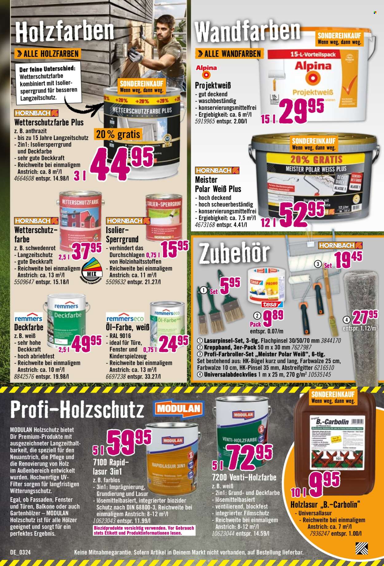 Hornbach Prospekte  - 13.03.2024 - 10.04.2024. Seite 12