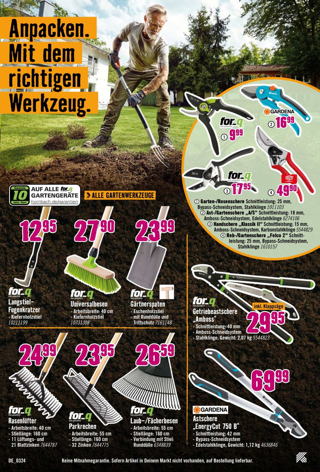 Hornbach Prospekte  - 13.03.2024 - 10.04.2024. Seite 18