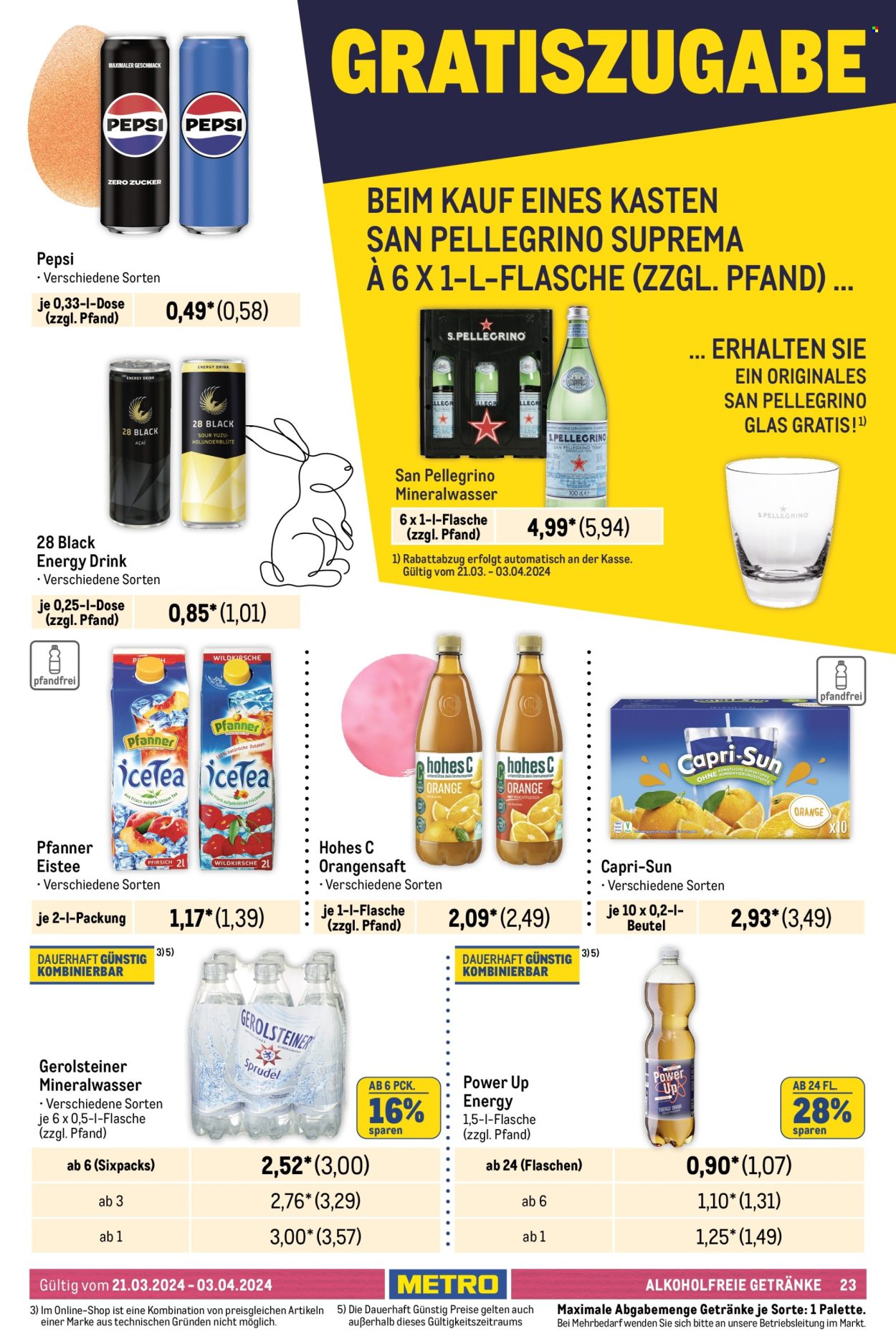 Metro Prospekte  - 21.03.2024 - 3.04.2024. Seite 23
