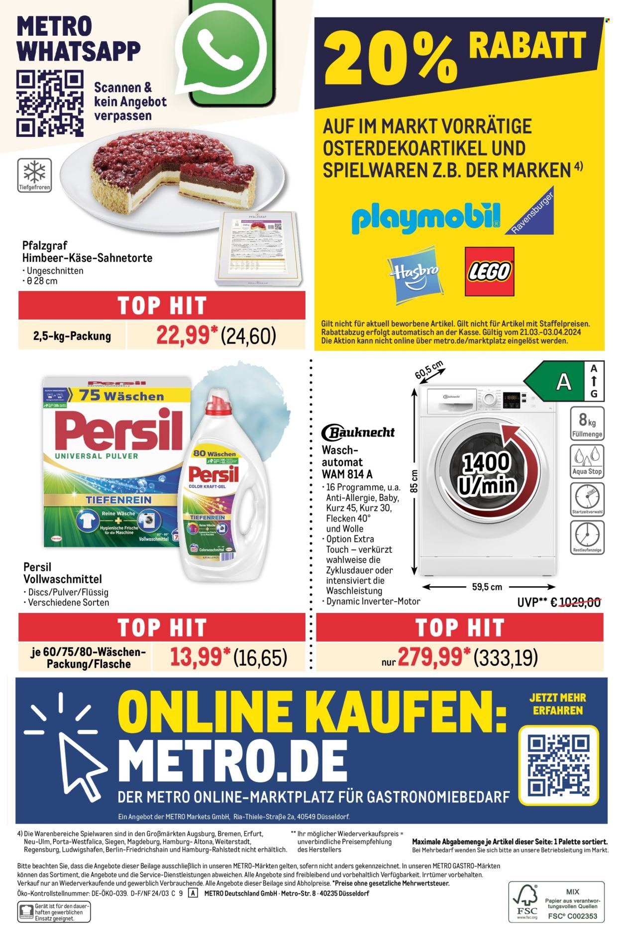 Metro Prospekte  - 21.03.2024 - 3.04.2024. Seite 36