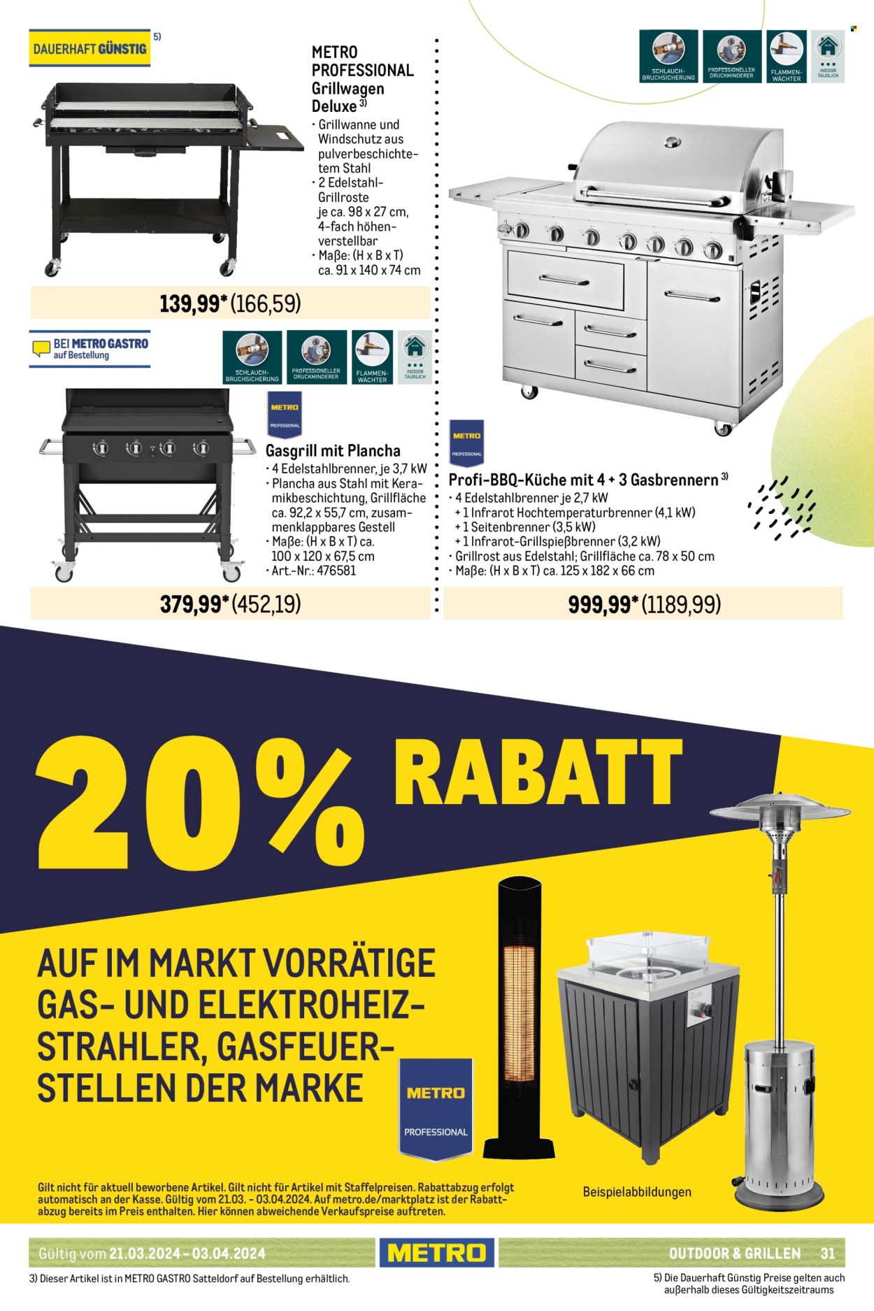 Metro Prospekte  - 21.03.2024 - 3.04.2024. Seite 31