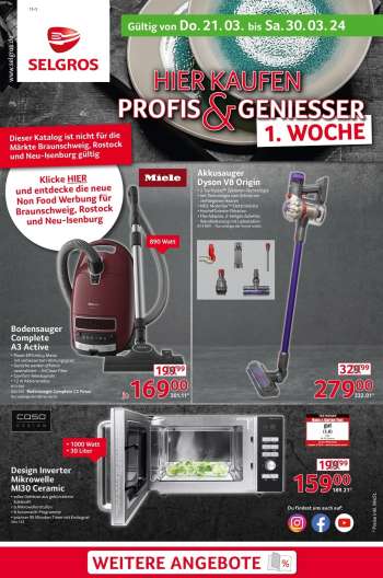 Prospekte Selgros - 21.03.2024 - 30.03.2024.