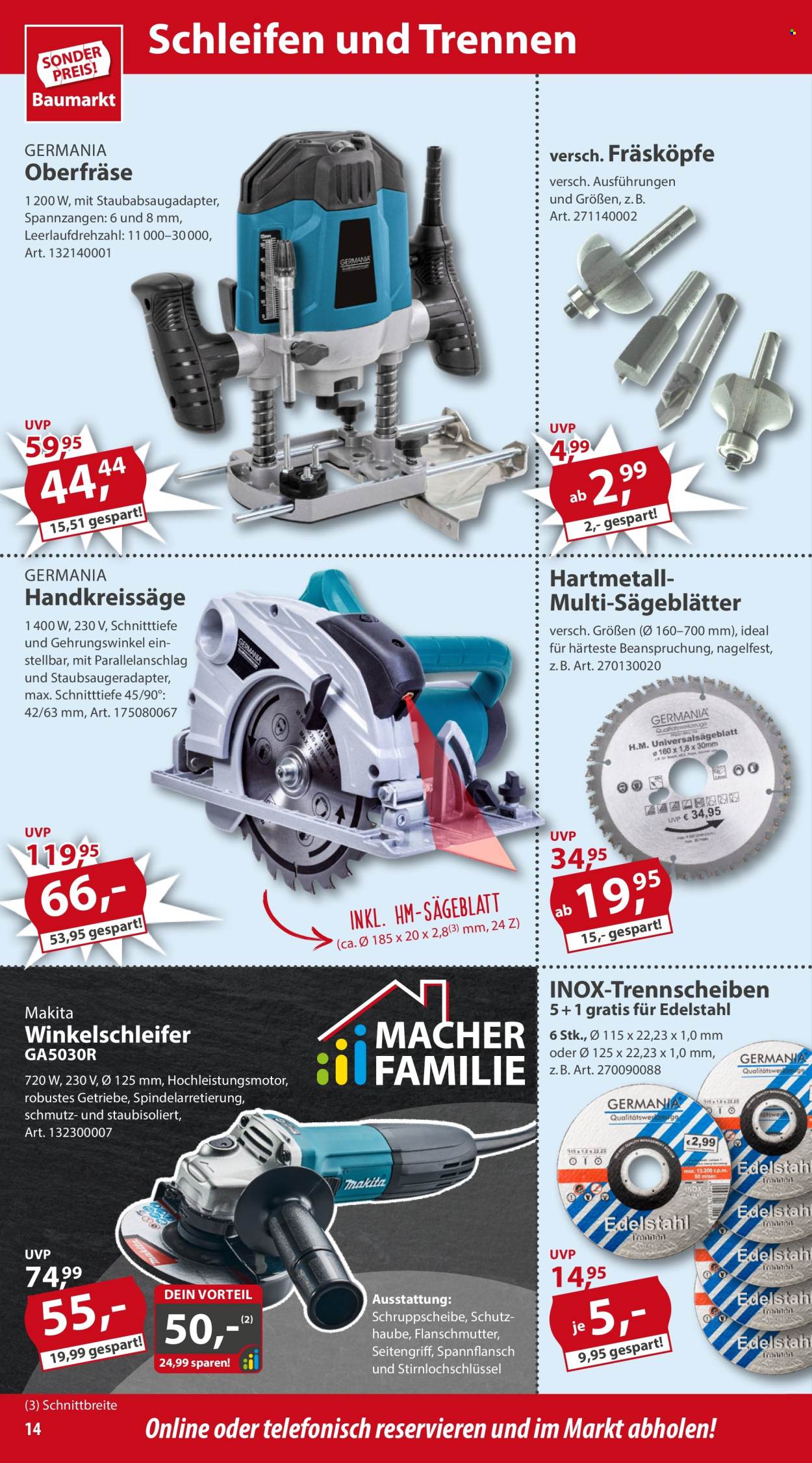 Sonderpreis-Baumarkt Prospekte  - 23.03.2024 - 29.03.2024. Seite 14