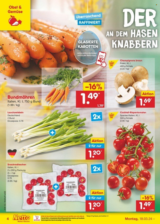 Netto Marken-Discount Prospekte  - 18.03.2024 - 23.03.2024. Seite 4