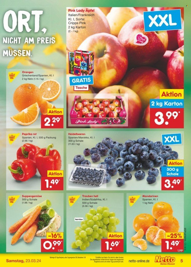 Netto Marken-Discount Prospekte  - 18.03.2024 - 23.03.2024. Seite 5