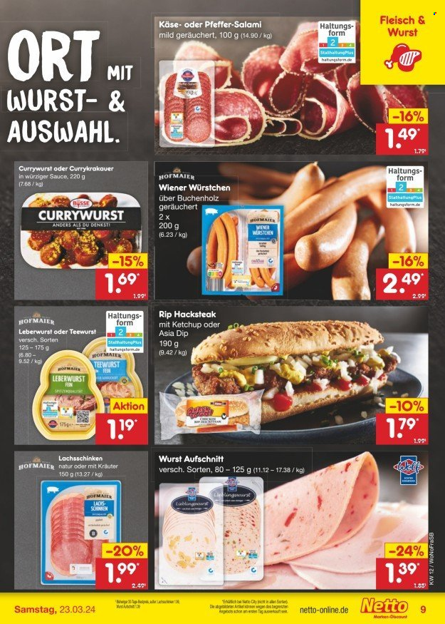 Netto Marken-Discount Prospekte  - 18.03.2024 - 23.03.2024. Seite 9
