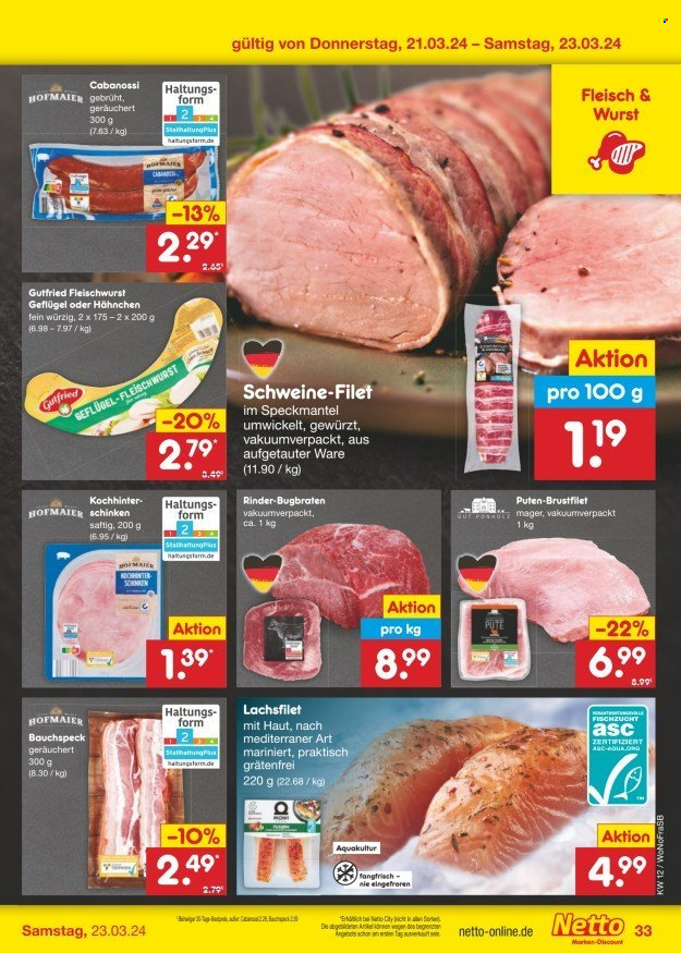 Netto Marken-Discount Prospekte  - 18.03.2024 - 23.03.2024. Seite 41