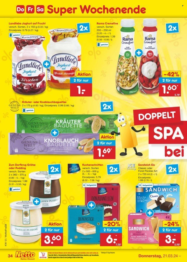 Netto Marken-Discount Prospekte  - 18.03.2024 - 23.03.2024. Seite 42