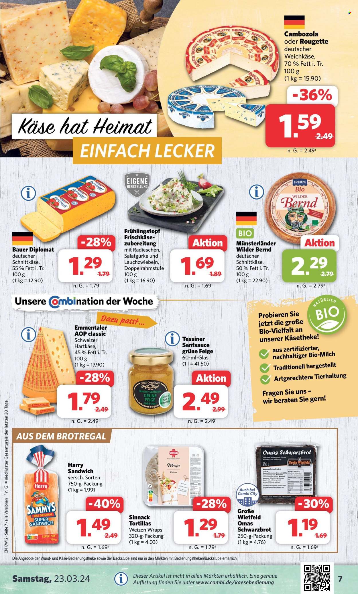 Combi Prospekte  - 18.03.2024 - 23.03.2024. Seite 7