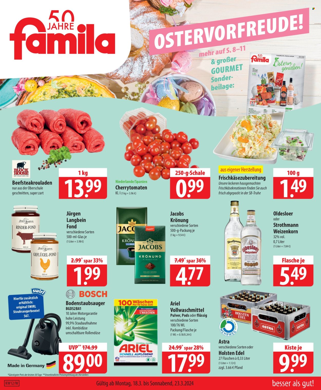 famila Prospekte  - 18.03.2024 - 23.03.2024. Seite 1