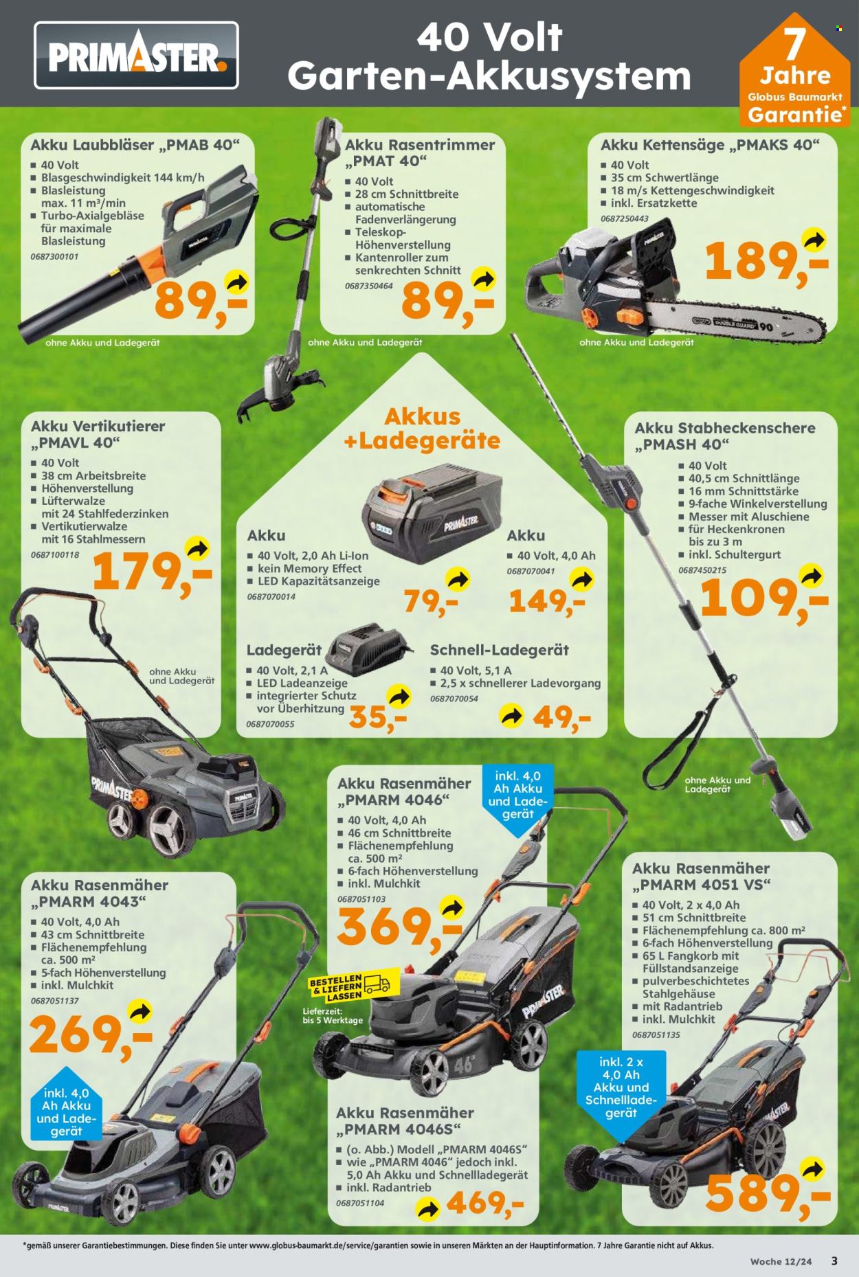 Globus Baumarkt Prospekte  - 18.03.2024 - 23.03.2024. Seite 3