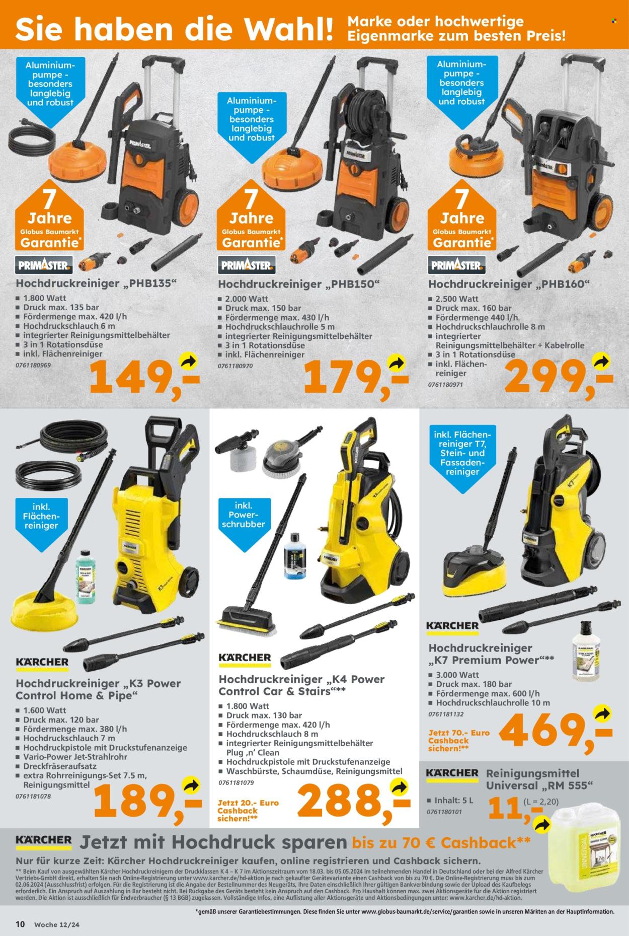 Globus Baumarkt Prospekte  - 18.03.2024 - 23.03.2024. Seite 10