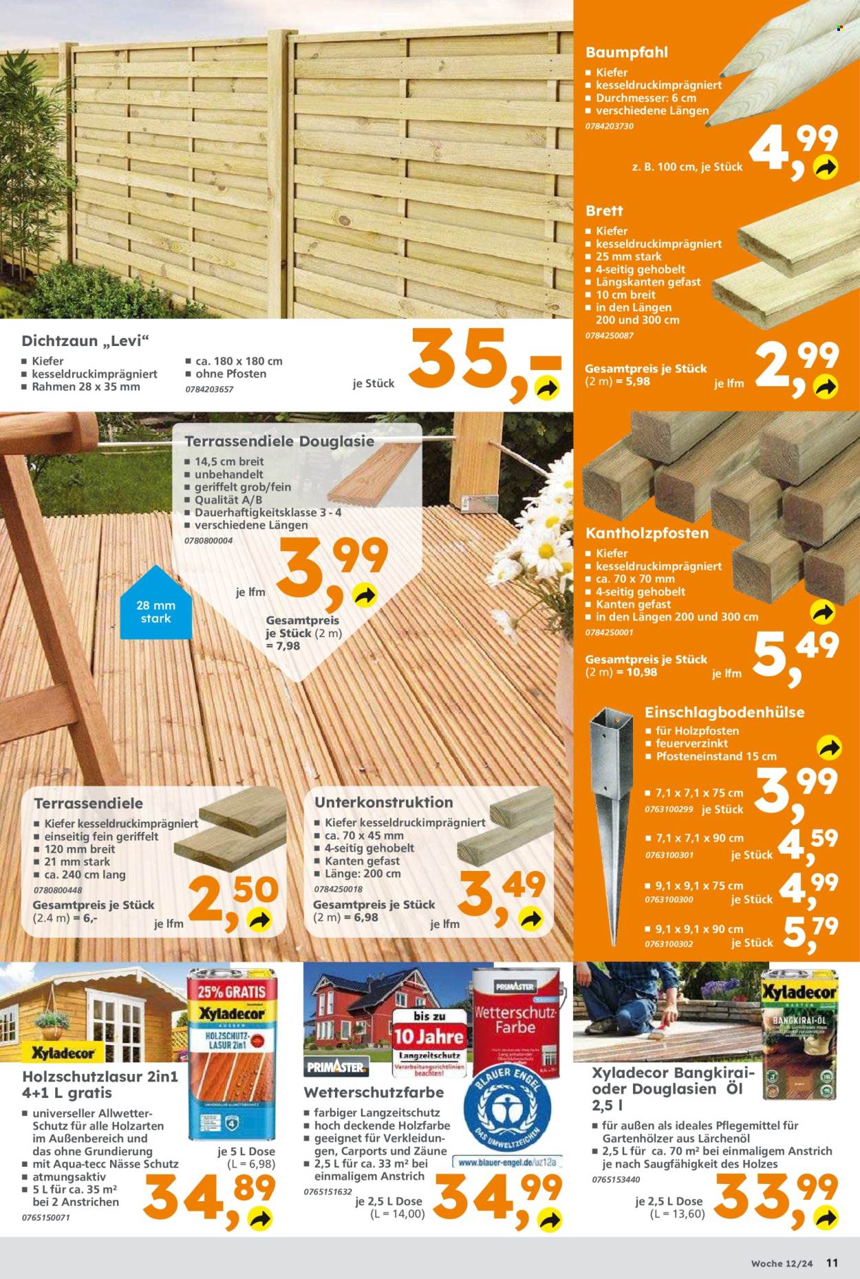 Globus Baumarkt Prospekte  - 18.03.2024 - 23.03.2024. Seite 11