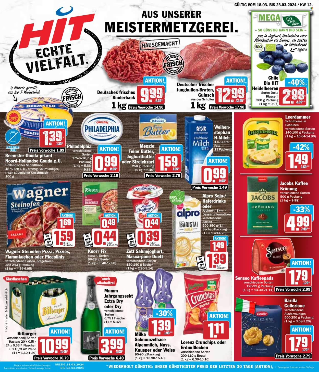 Hit Prospekte  - 18.03.2024 - 23.03.2024. Seite 1