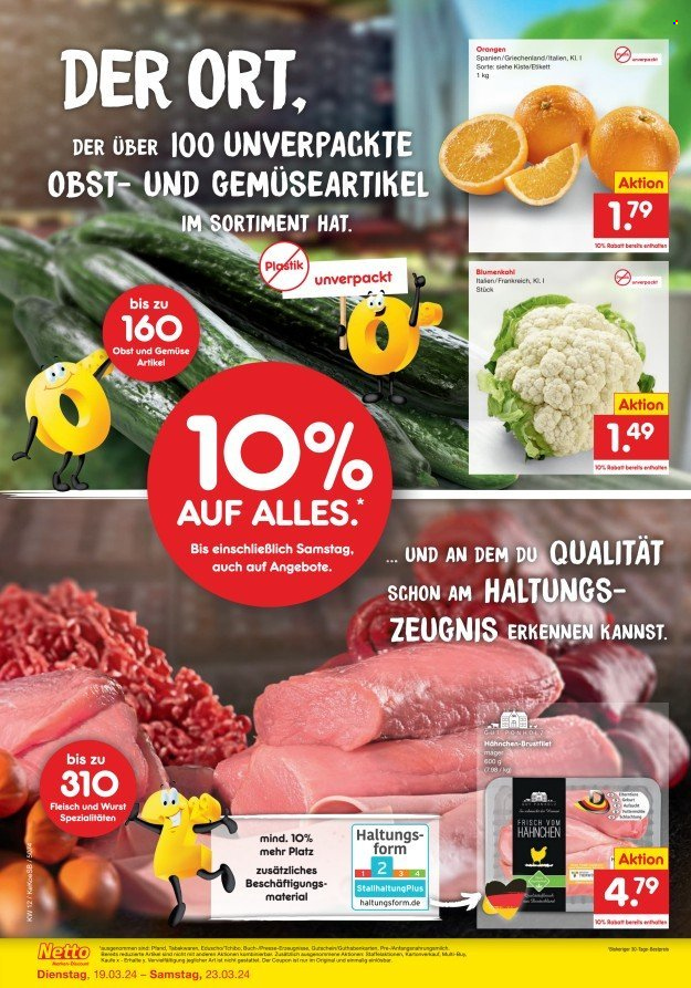 Netto Marken-Discount Prospekte  - 19.03.2024 - 23.03.2024. Seite 2