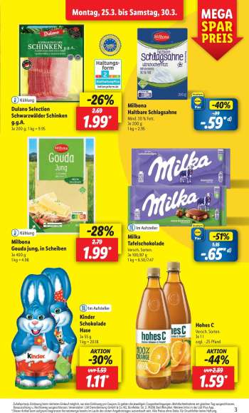 thumbnail - Milbona Haltbare Schlag­sahne
