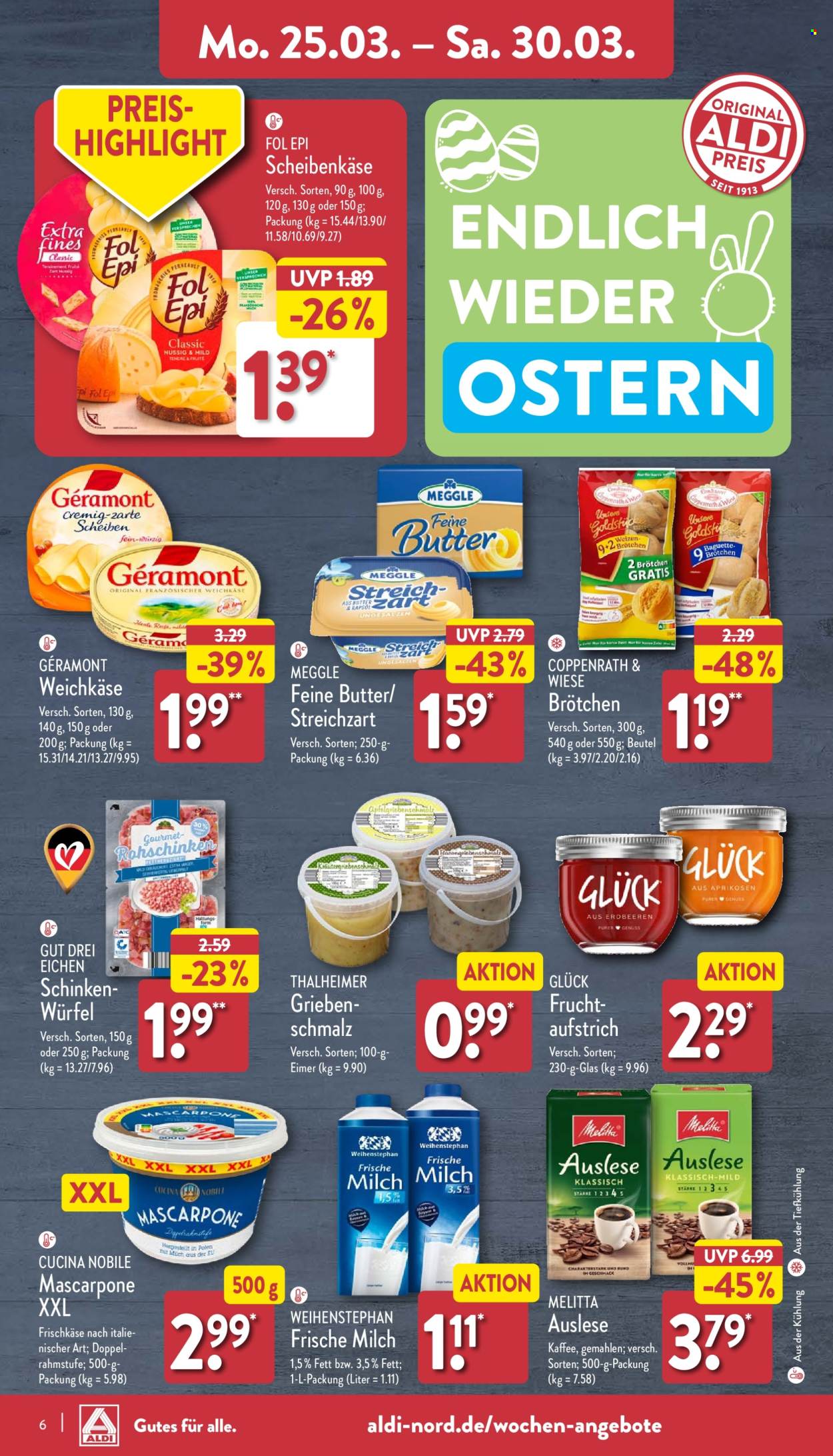 ALDI Nord Prospekte  - 25.03.2024 - 30.03.2024. Seite 6