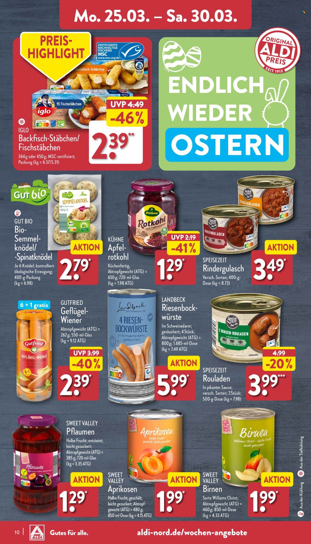 ALDI Nord Prospekte  - 25.03.2024 - 30.03.2024. Seite 10