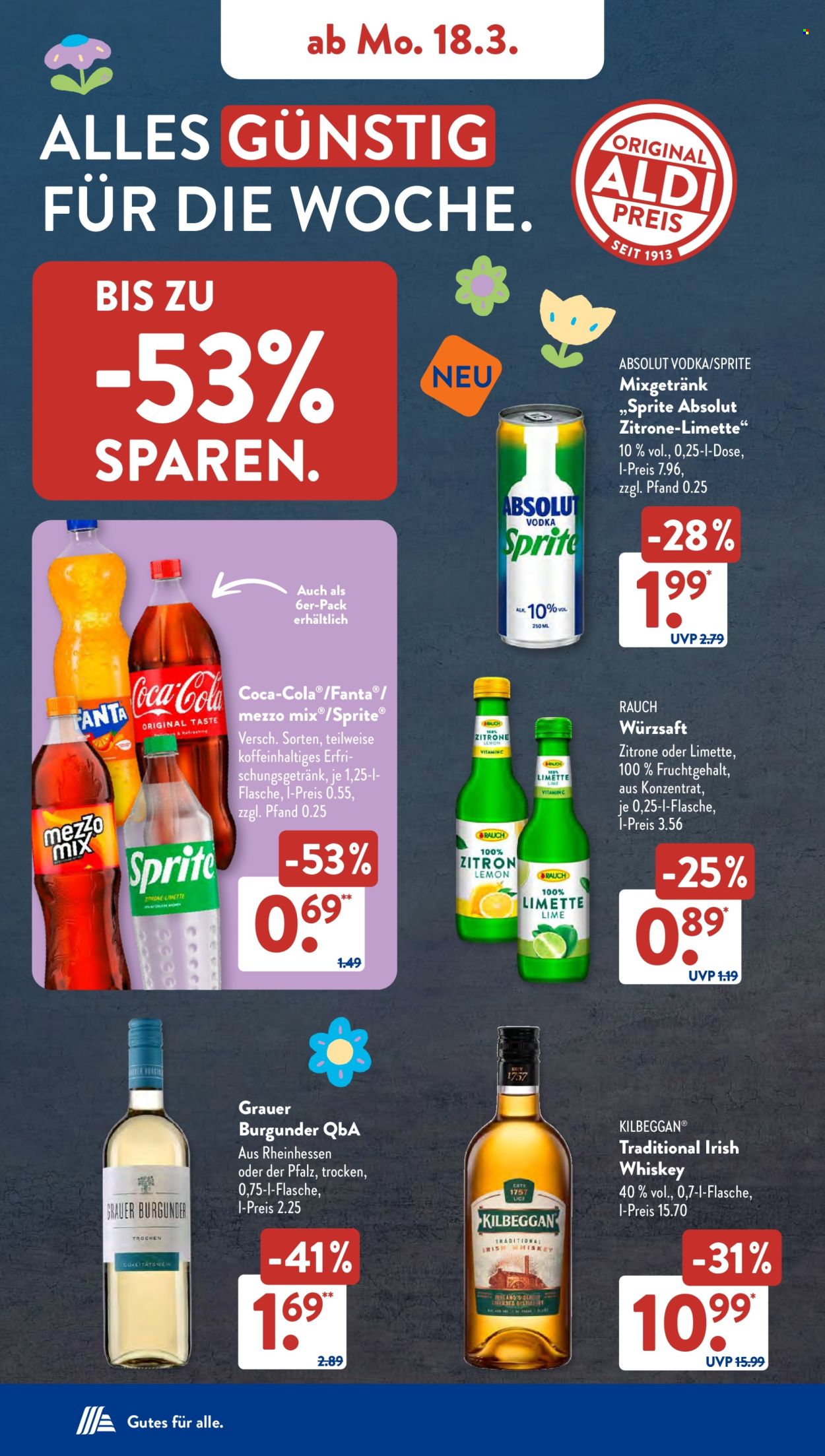 ALDI SÜD Prospekte  - 18.03.2024 - 23.03.2024. Seite 8