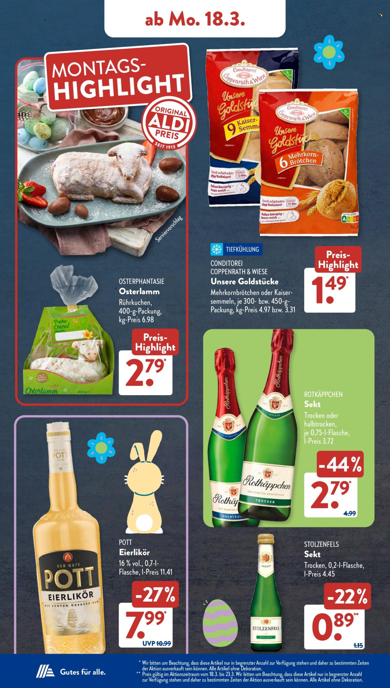 ALDI SÜD Prospekte  - 18.03.2024 - 23.03.2024. Seite 14