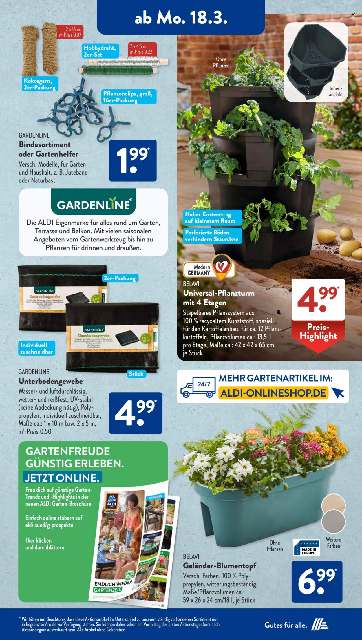 ALDI SÜD Prospekte  - 18.03.2024 - 23.03.2024. Seite 21