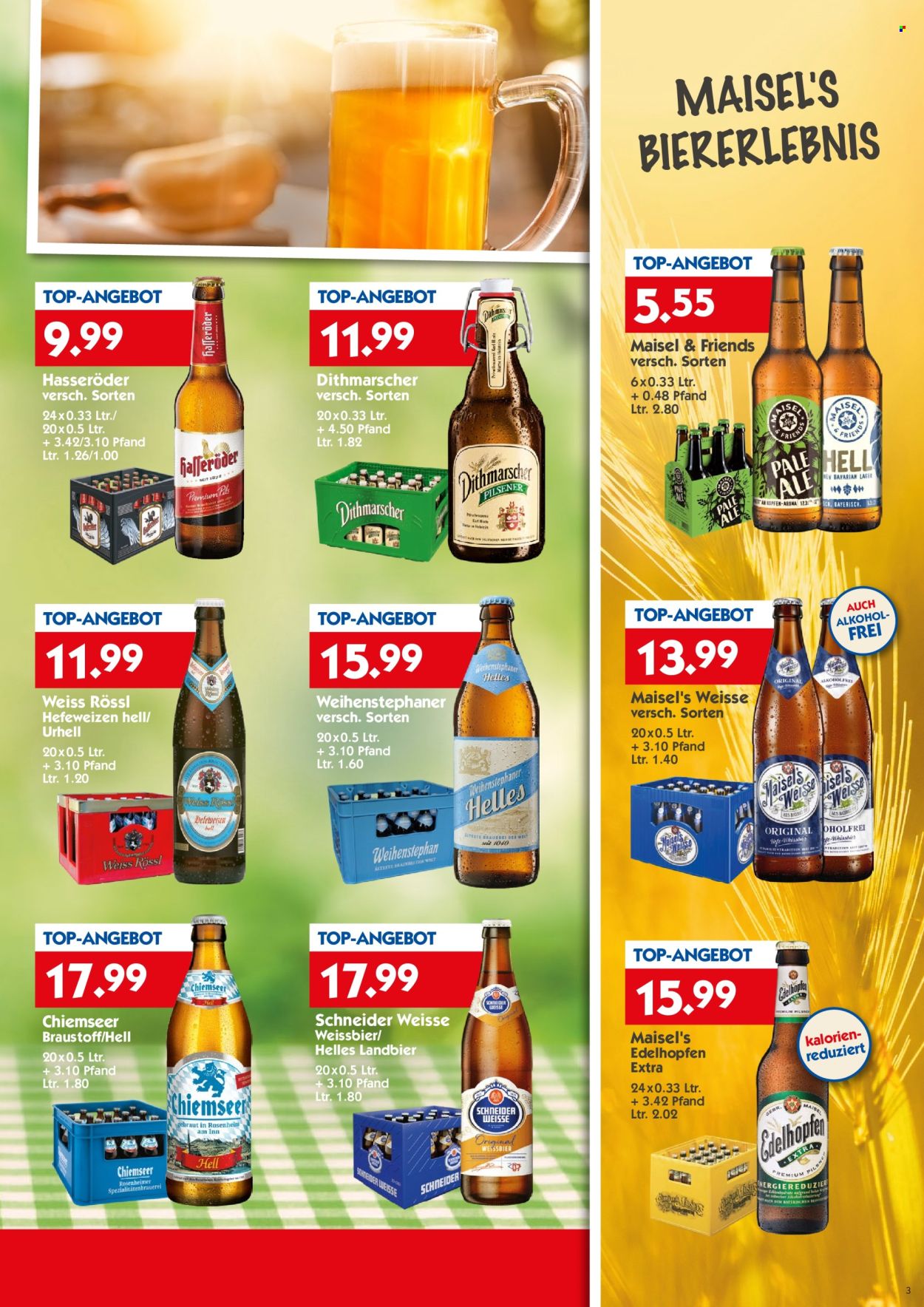 Hol'ab! Getränkemarkt Prospekte  - 18.03.2024 - 23.03.2024. Seite 3