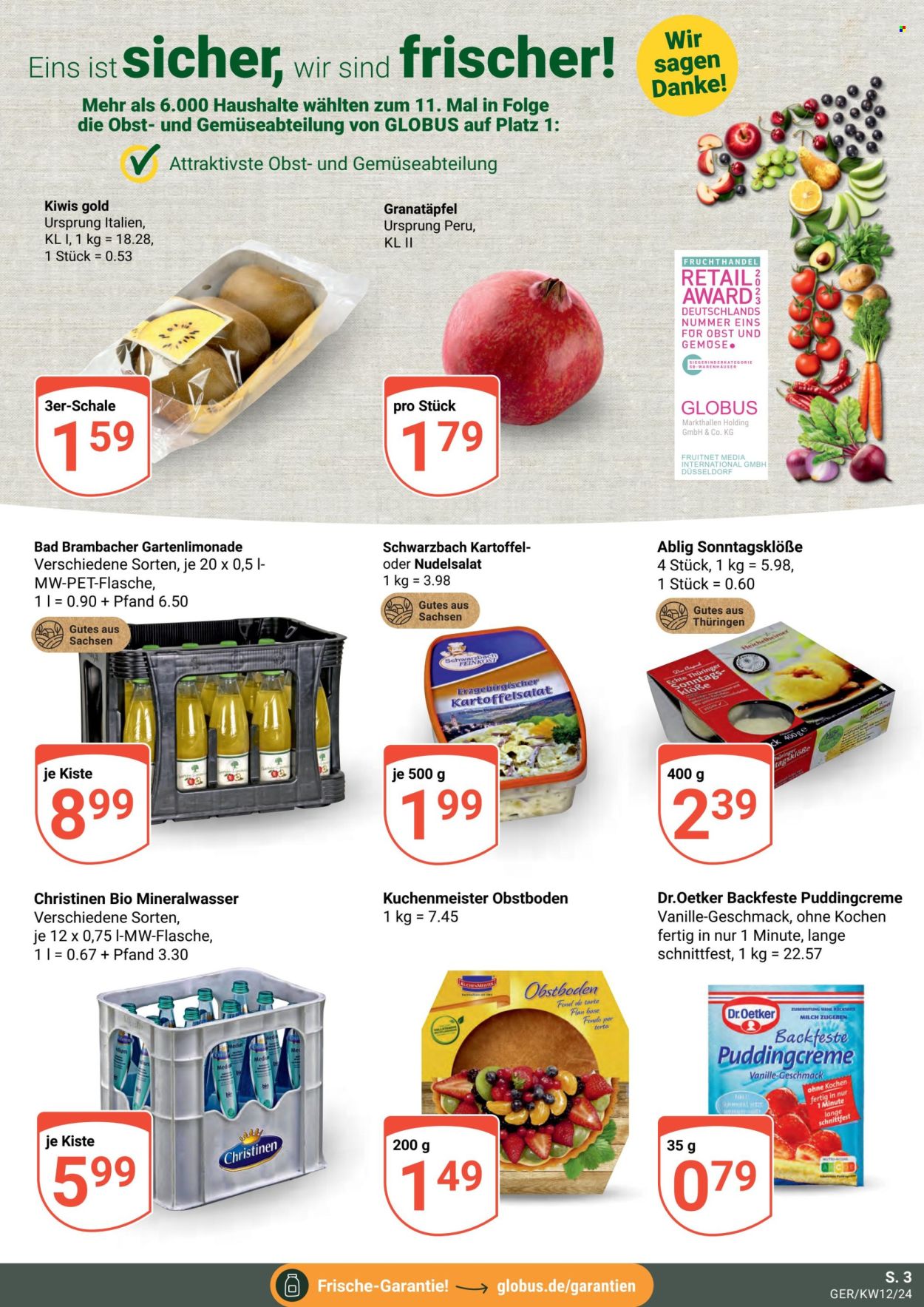 Globus Prospekte  - 18.03.2024 - 23.03.2024. Seite 3