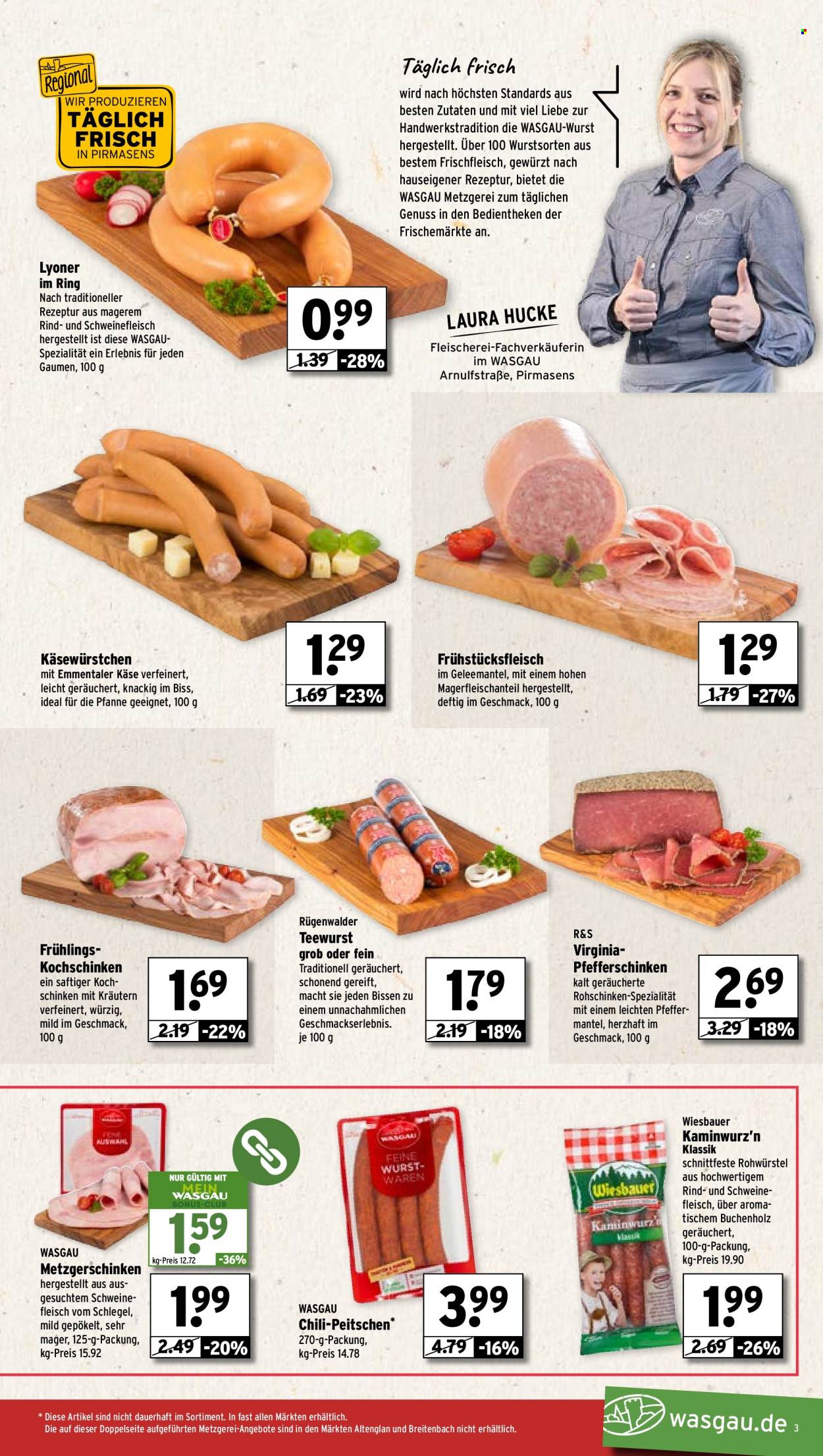 Wasgau Prospekte  - 18.03.2024 - 23.03.2024. Seite 3