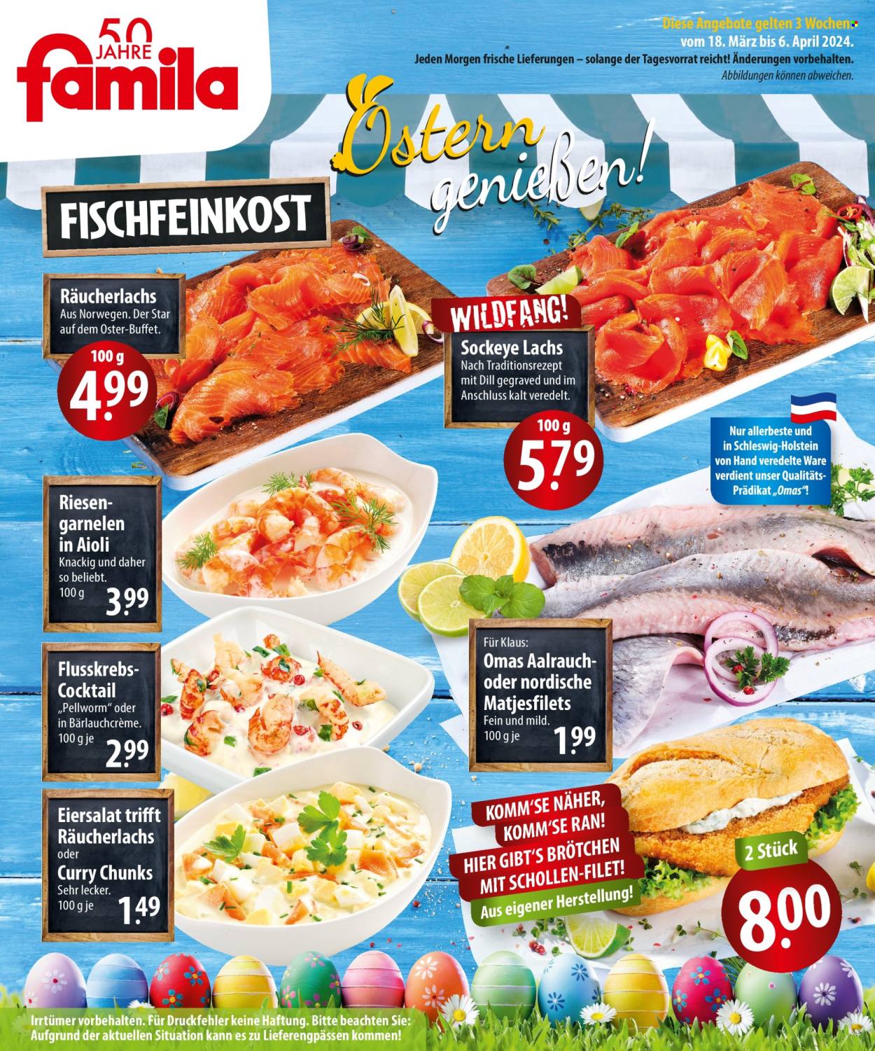 famila Prospekte  - 18.03.2024 - 6.04.2024. Seite 2