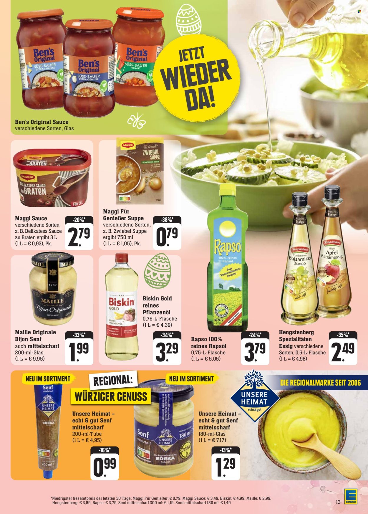 Edeka Prospekte  - 18.03.2024 - 23.03.2024. Seite 19