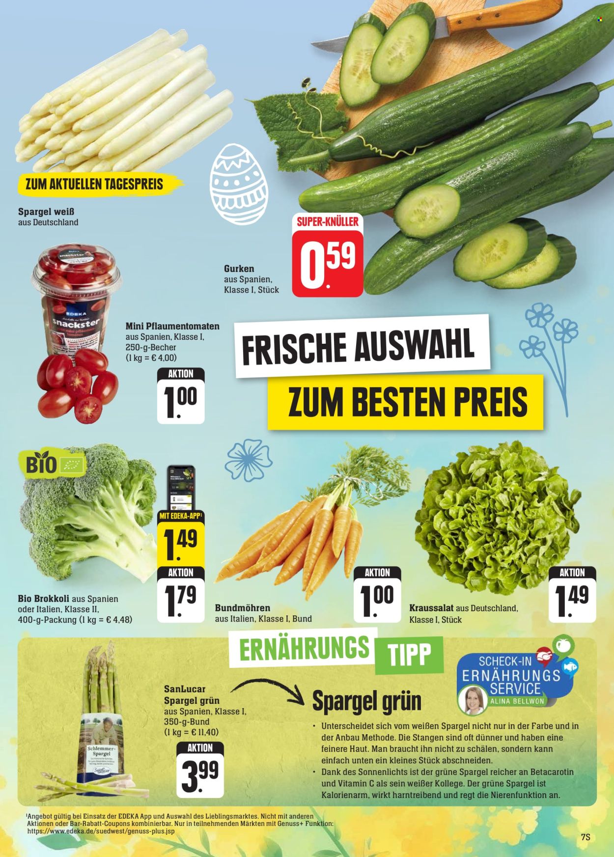 Edeka Prospekte  - 18.03.2024 - 23.03.2024. Seite 7