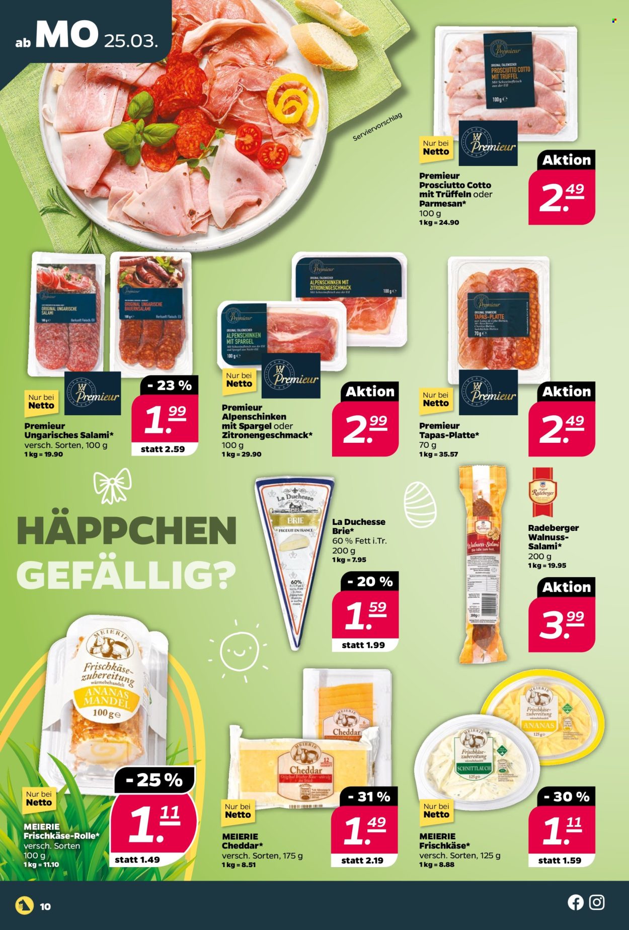 Netto Prospekte  - 25.03.2024 - 30.03.2024. Seite 10