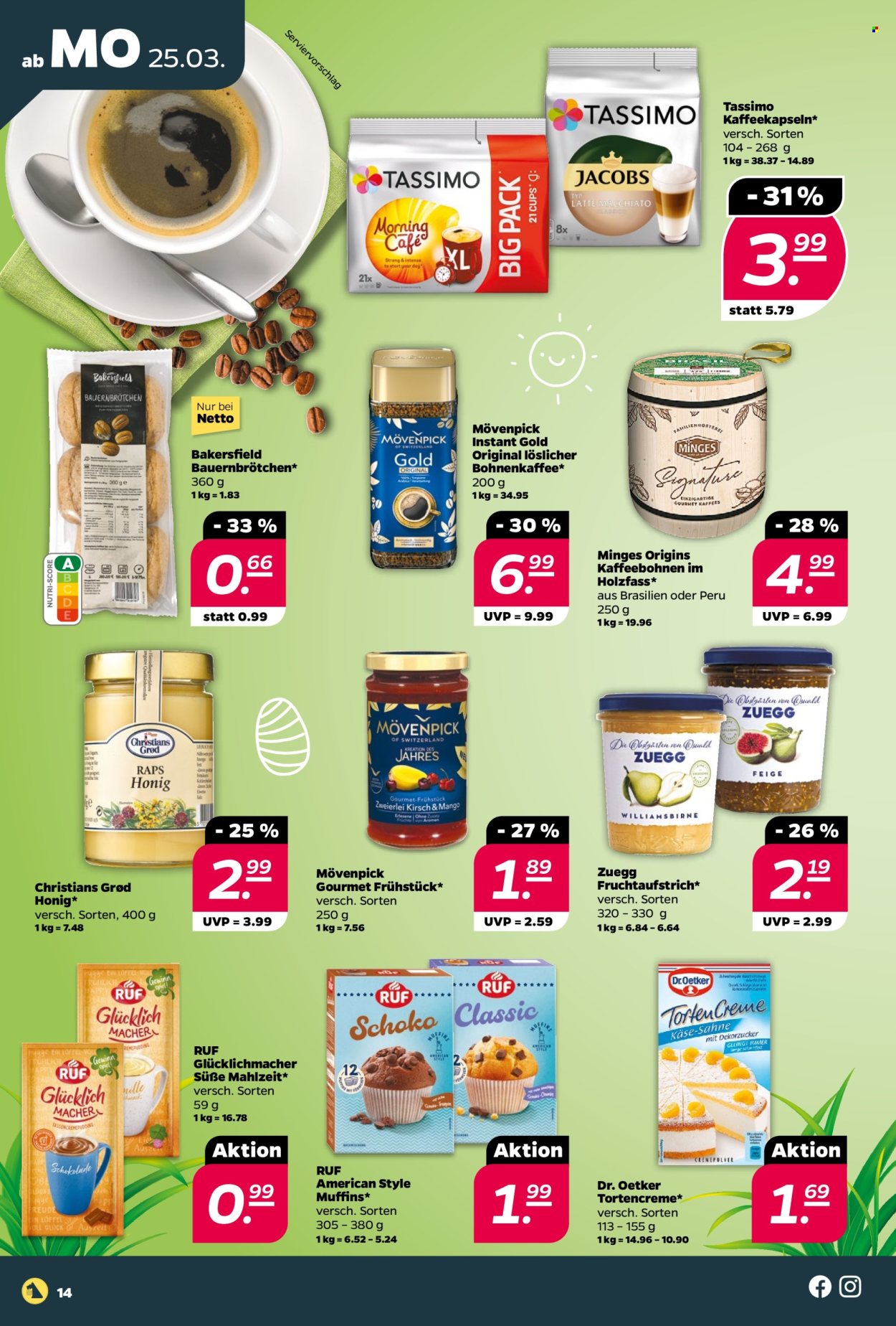 Netto Prospekte  - 25.03.2024 - 30.03.2024. Seite 14