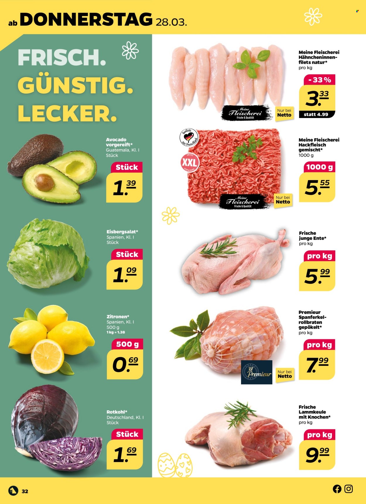 Netto Prospekte  - 25.03.2024 - 30.03.2024. Seite 28