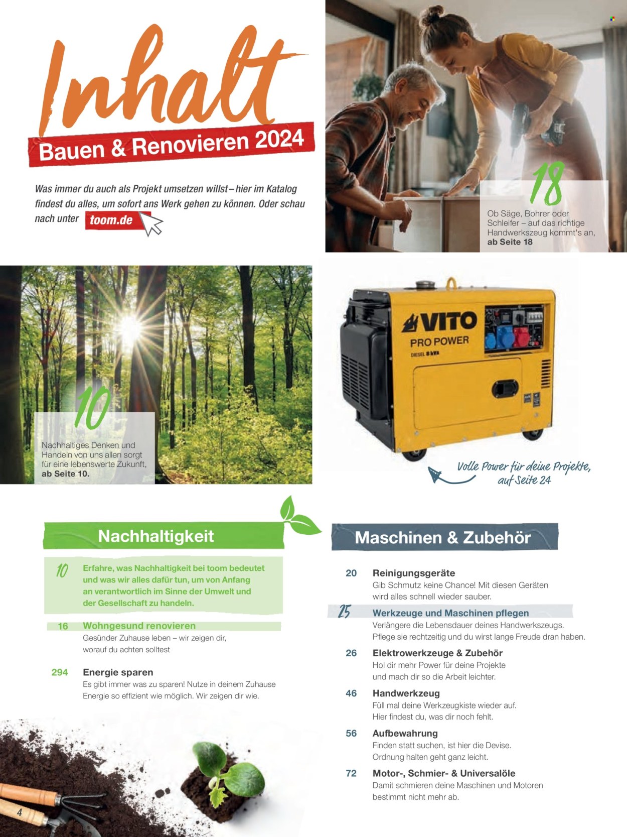 toom Baumarkt Prospekte  - 19.03.2024 - 30.06.2024. Seite 4