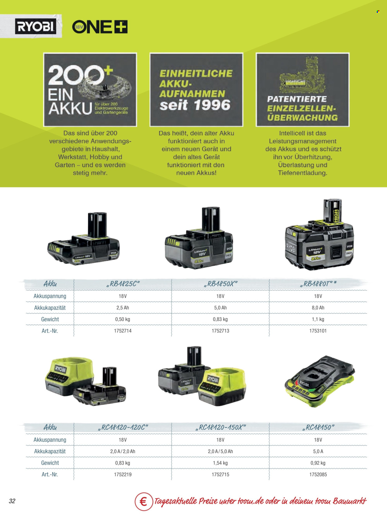 toom Baumarkt Prospekte  - 19.03.2024 - 30.06.2024. Seite 32