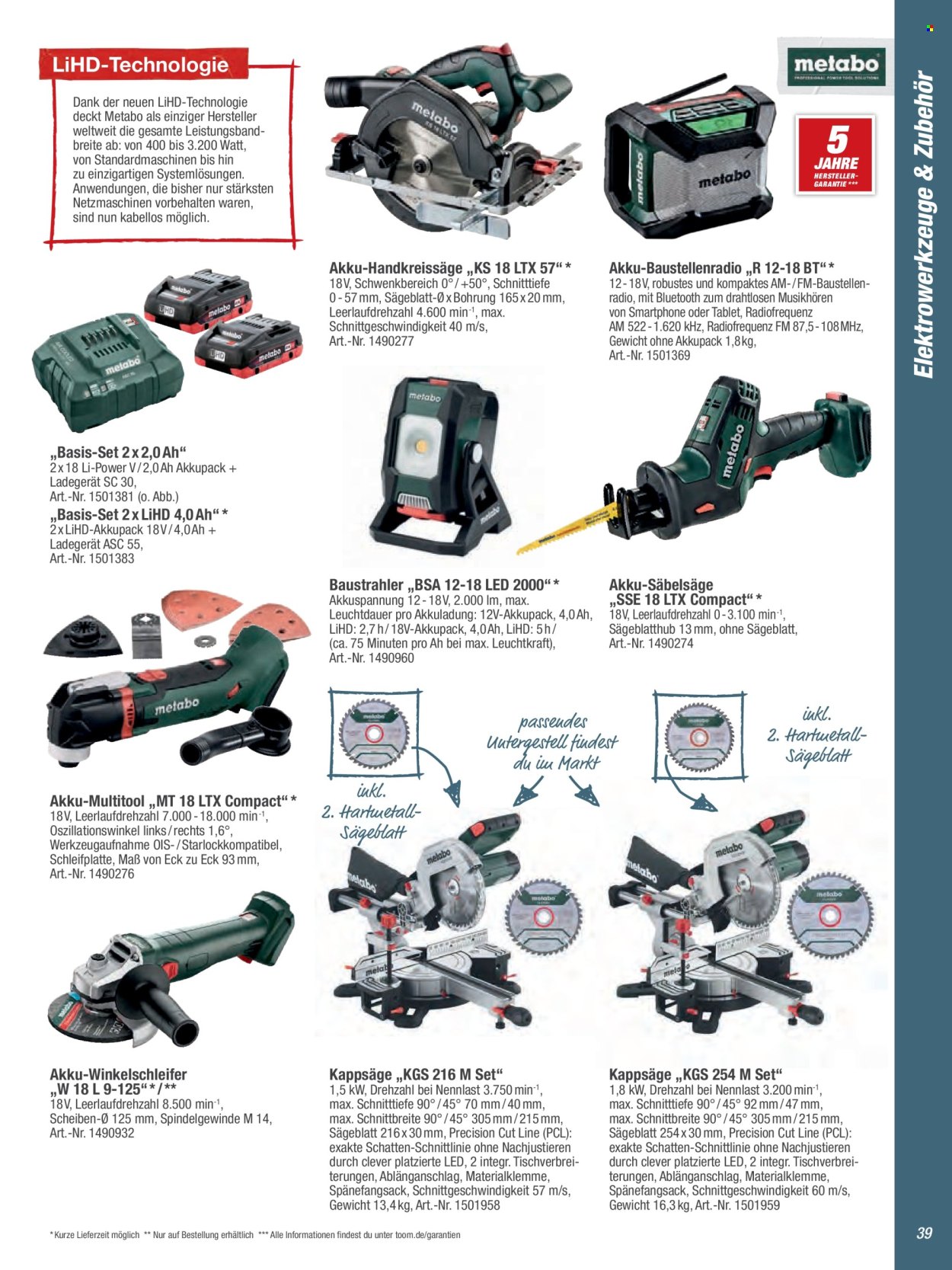 toom Baumarkt Prospekte  - 19.03.2024 - 30.06.2024. Seite 39