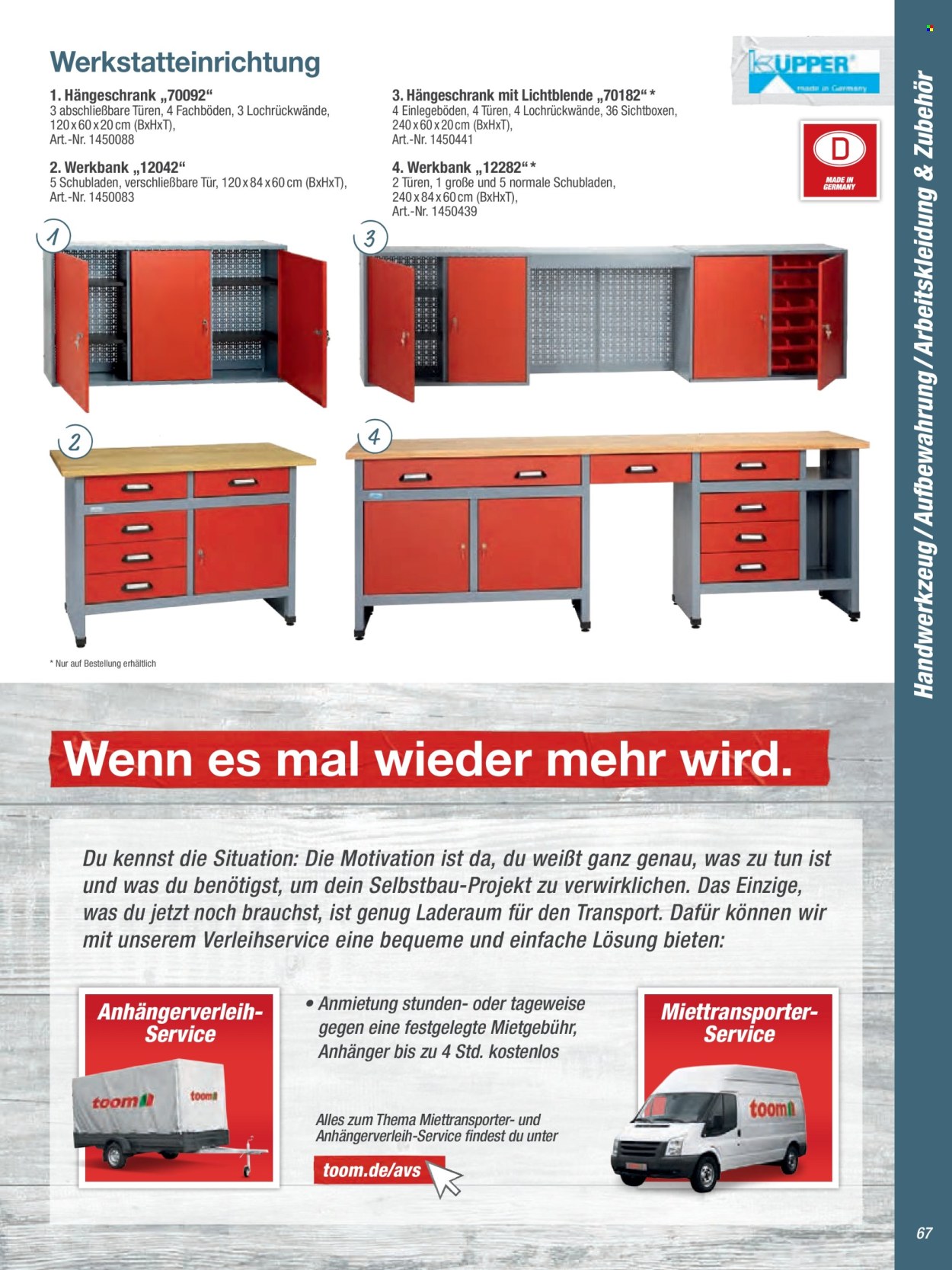 toom Baumarkt Prospekte  - 19.03.2024 - 30.06.2024. Seite 67